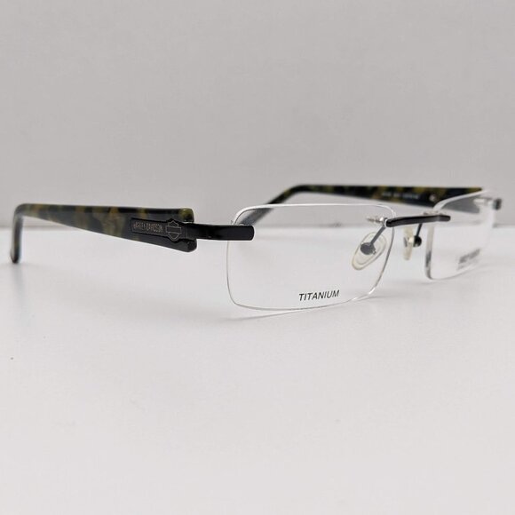 🕶️NEW! Harley-Davidson HD426 BLK Eyeglasses 53/19 140 /KAA209🕶️ - Picture 2 of 7